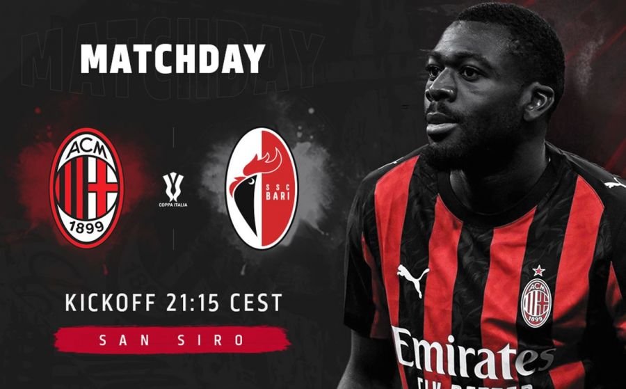 AC Milan vs SSC Bari Timeline