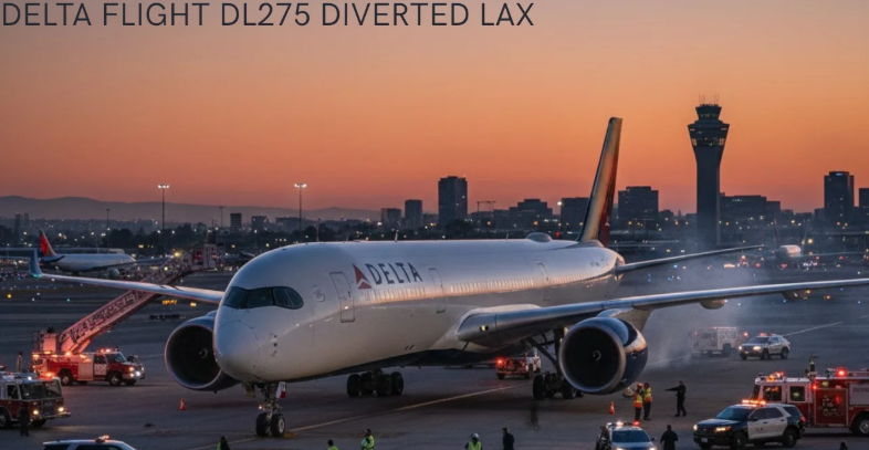 Delta Flight DL275 Diverted LAX